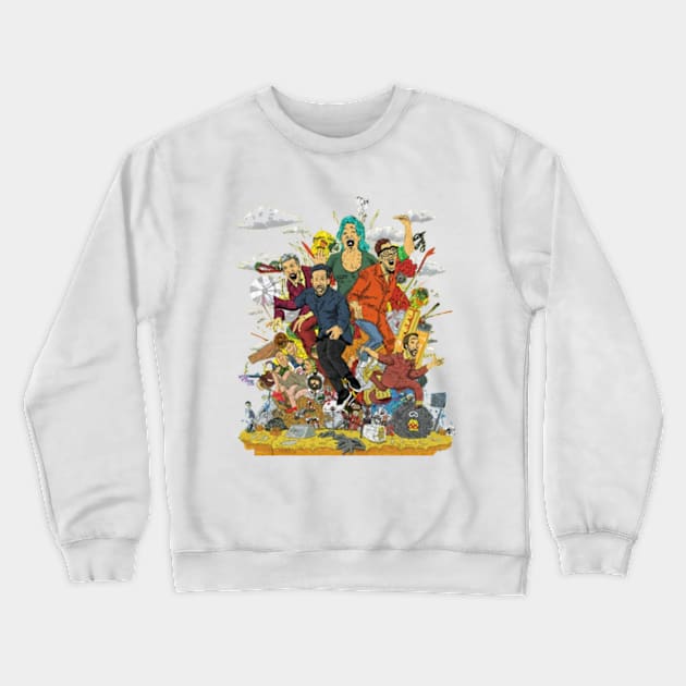 big lez show Crewneck Sweatshirt by Biboucreative